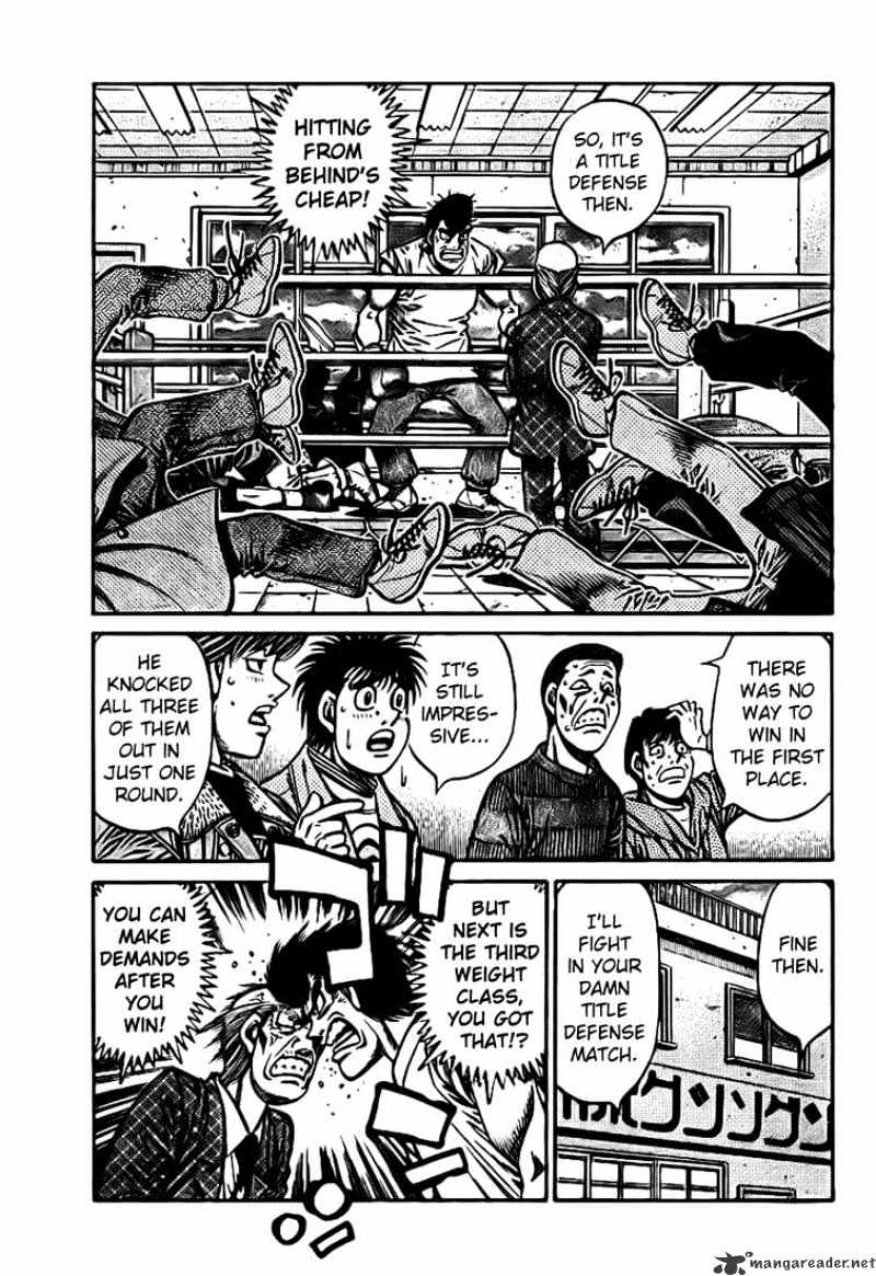 Hajime no Ippo: Fighting Spirit, Chapter 803 image 11